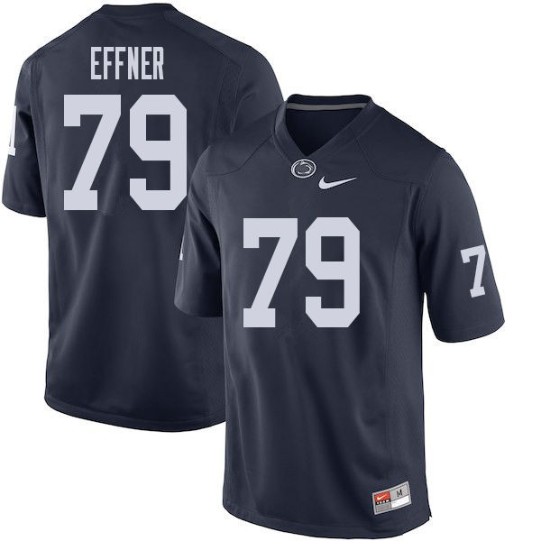 Men #79 Bryce Effner Penn State Nittany Lions College Football Jerseys Sale-Navy - Click Image to Close